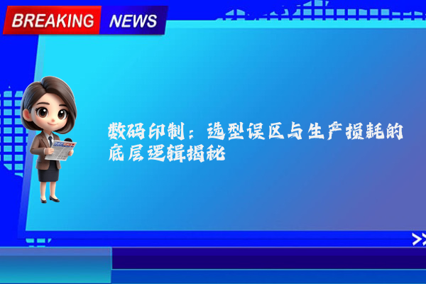 数码印制:选型误区与生产损耗的底层逻辑揭秘